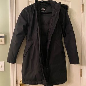 The North Face Black Long Parka